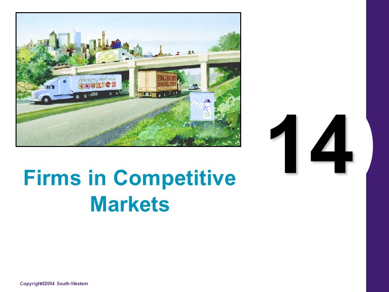 14 Firms in Competitive Markets